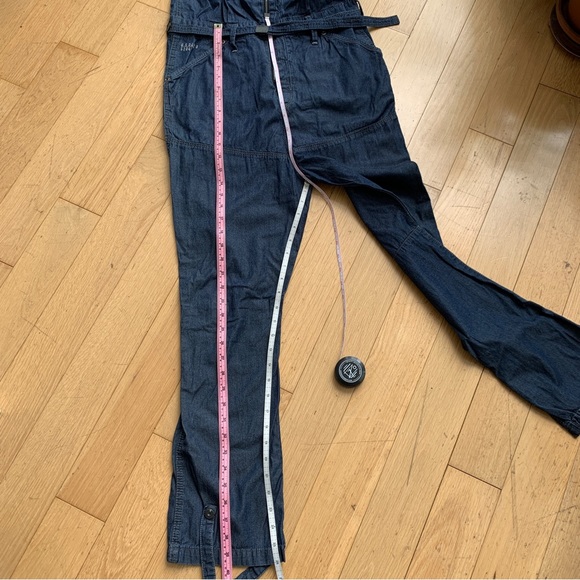 G-STAR RAW Denim Flight Suit style Jumpsuit - Picture 14 of 14